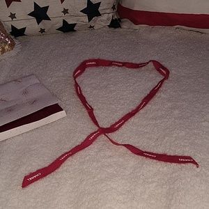 Chanel wrapping  paper and ribbon originals